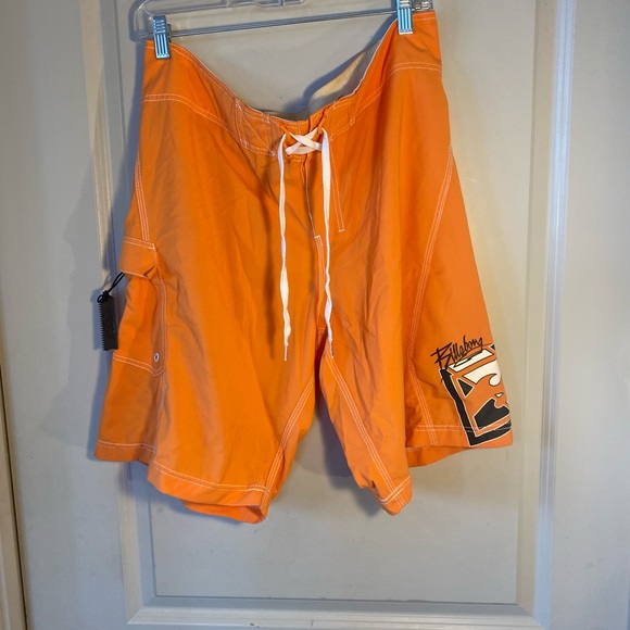 Billabong Quad Platinum X Stretch Orange Board Shirts, size 36 - Picture 10 of 10